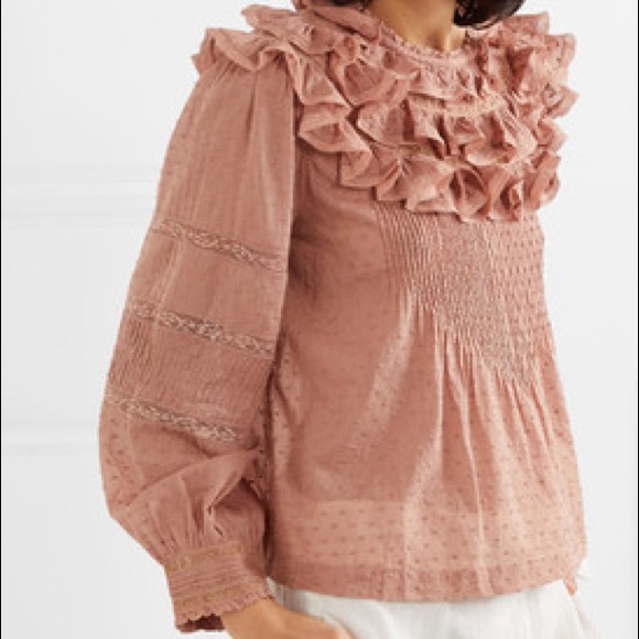 Doen Atalia ruffle top NWT size xs - Picture 2 of 11